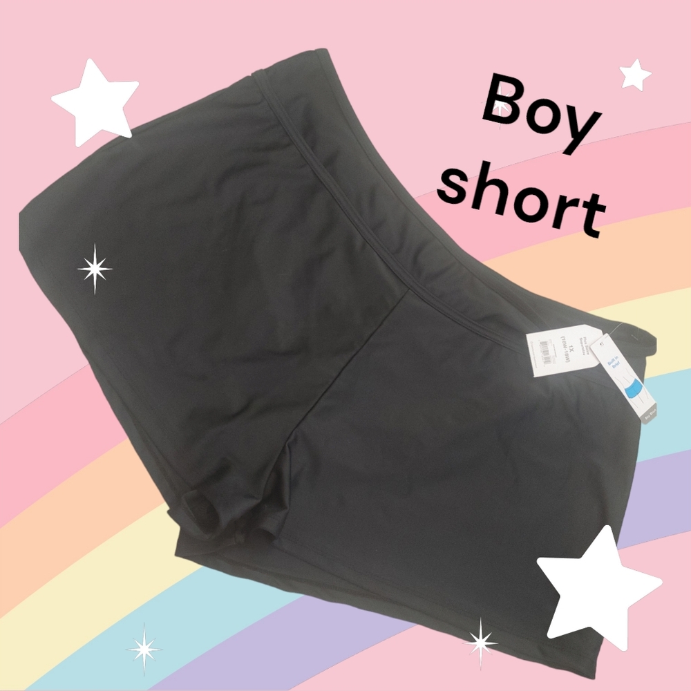 Boy shorts build in brief women 1X 16w-18w